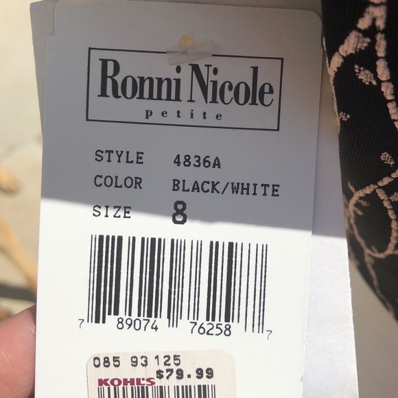 Vintage 90’s Ronnie Nicole Crop Shirt 8P - Picture 4 of 4